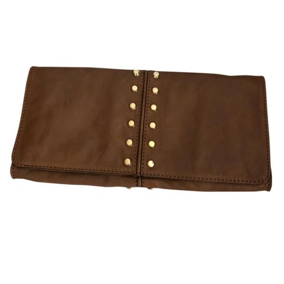 Michael Kors Handbags - Michael Kors Studded Leather Clutch